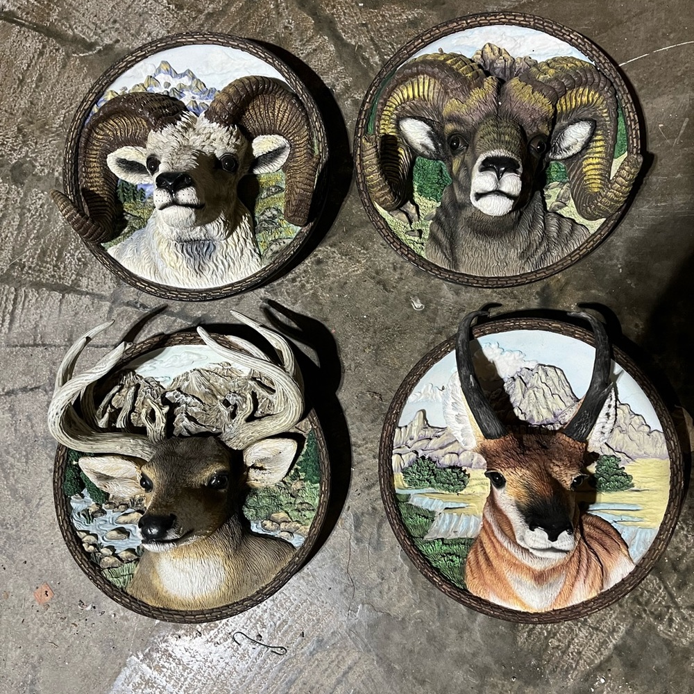 Bradford Exchange 1998 Nature’s Nobility plate collection